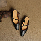 Orella | Mules in pelle genuina