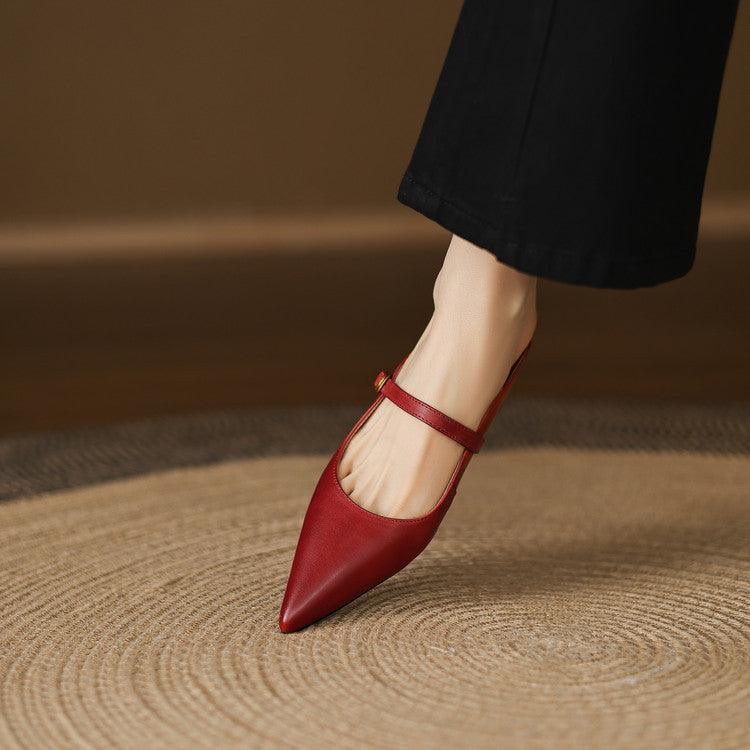 Neok | Mules in Pelle Genuina