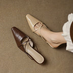 Mire | Mules in Pelle Genuina