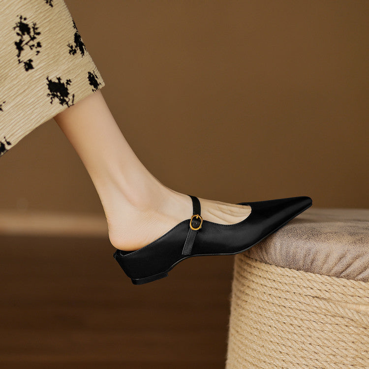 Neok | Mules in Pelle Genuina