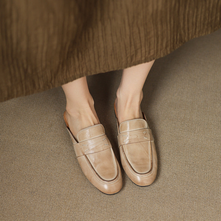 Serin | Mules in Pelle Genuina