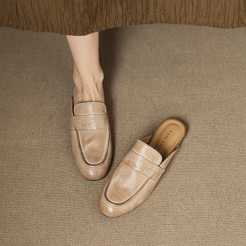 Serin | Mules in Pelle Genuina