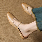Mules in pelle genuina Merisa