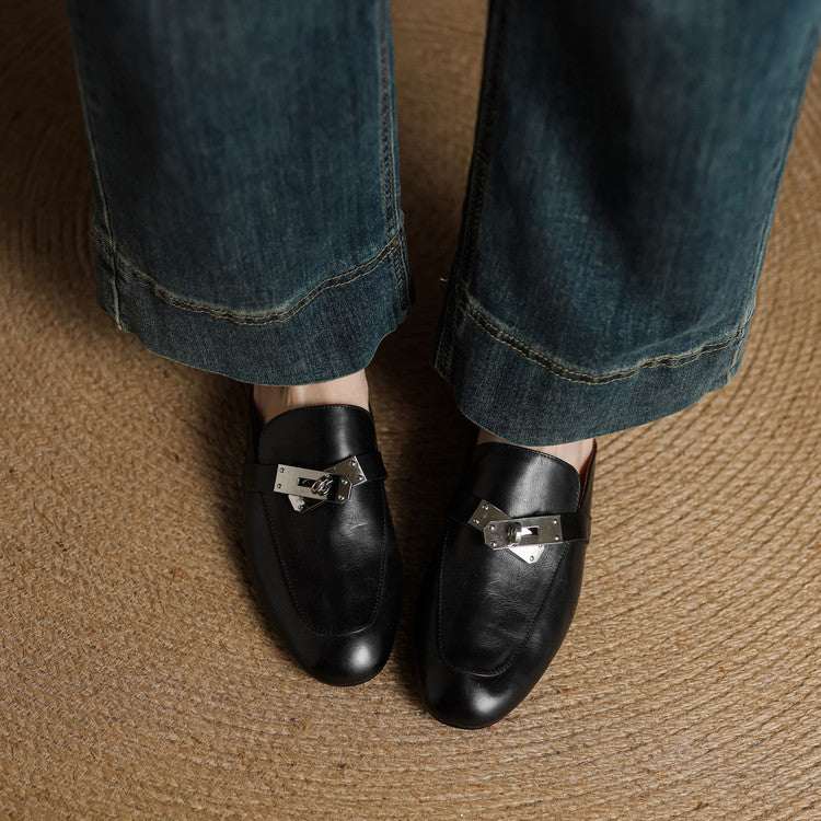 Carla | Mules in Pelle Genuina