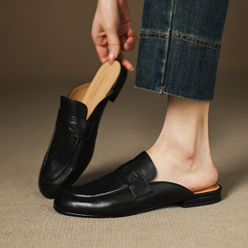 Serin | Mules in Pelle Genuina