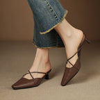 Mire | Mules in Pelle Genuina