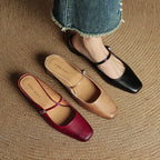 Mules in pelle genuina Esmer