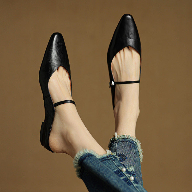 Orella | Mules in pelle genuina