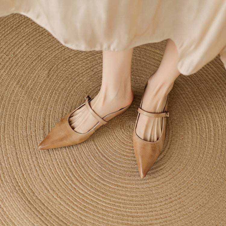 Neok | Mules in Pelle Genuina