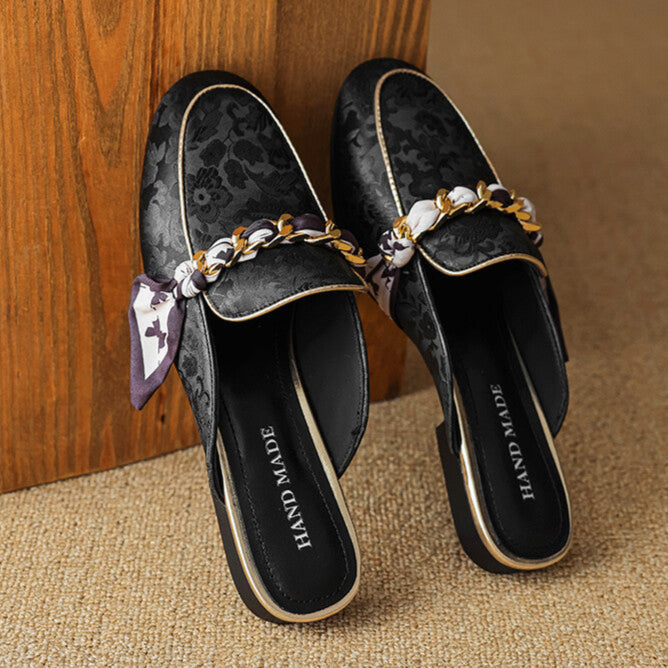 Lumor | Mules in Pelle Genuina