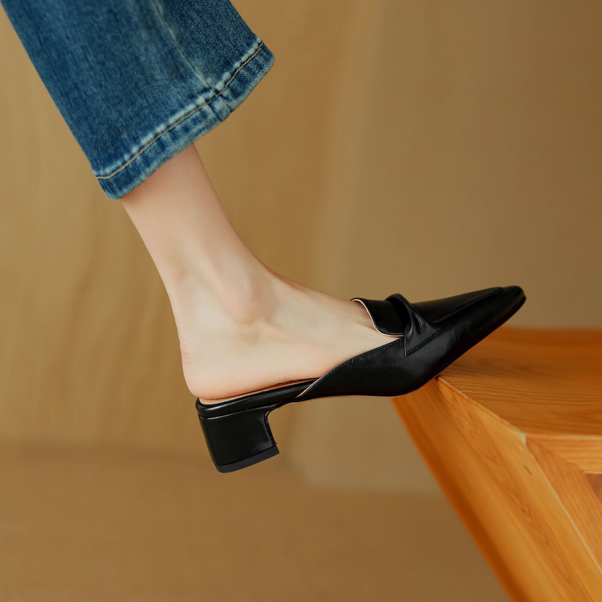 Erlen | Mules in Pelle Genuina