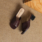 Avena | Mules in Pelle Genuina