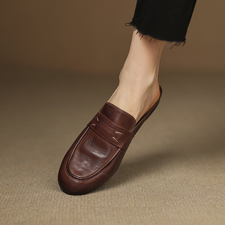 Serin | Mules in Pelle Genuina