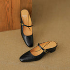 Vian | Mules in Pelle Genuina