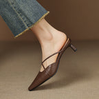 Mire | Mules in Pelle Genuina