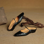Orella | Mules in pelle genuina