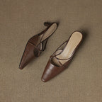 Mire | Mules in Pelle Genuina