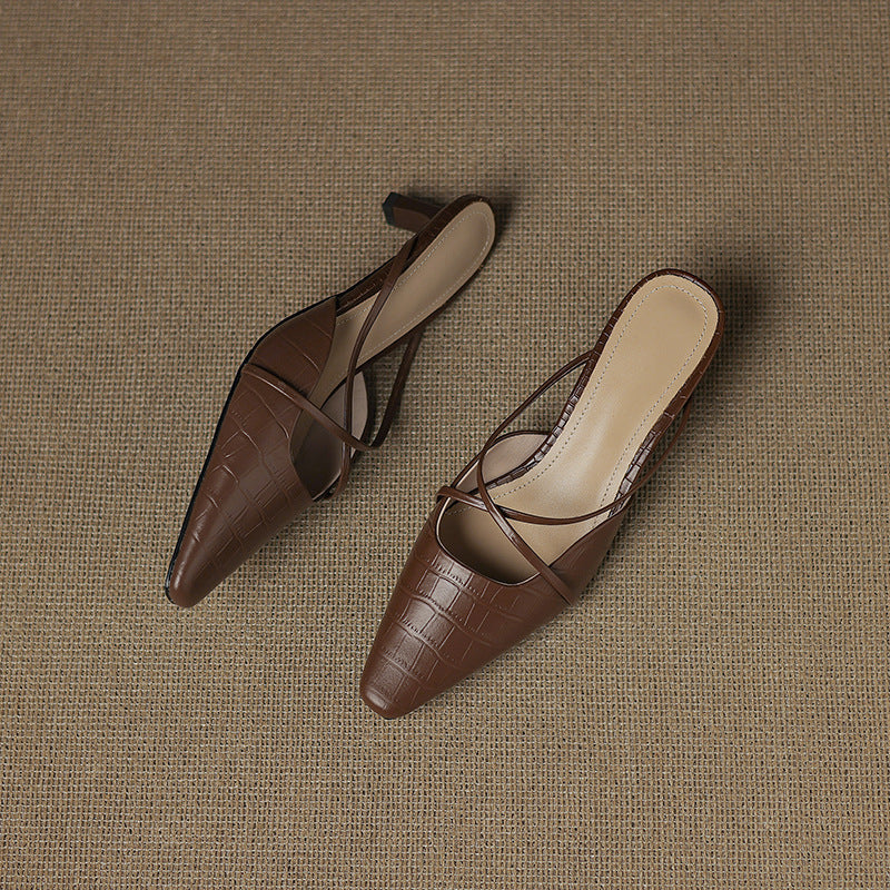 Mire | Mules in Pelle Genuina