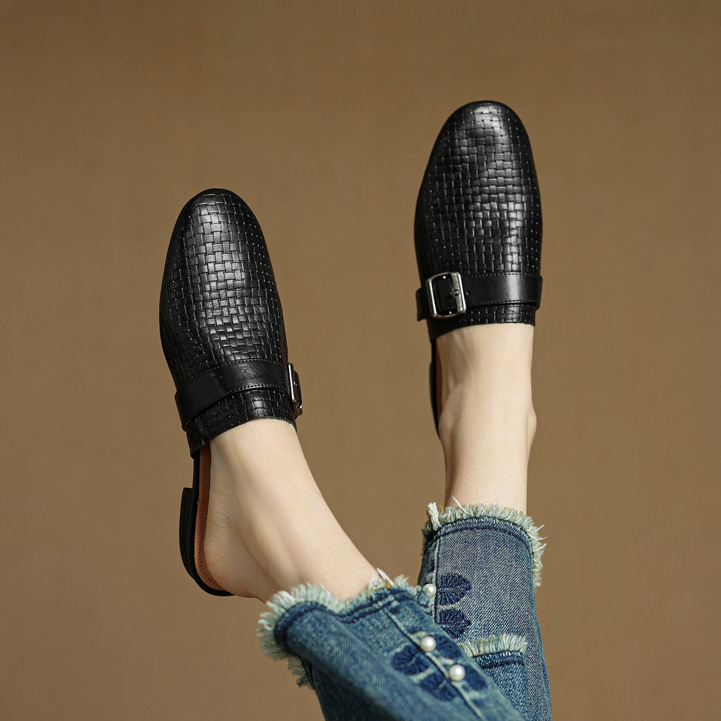 Emrie | Mules in Pelle Genuina
