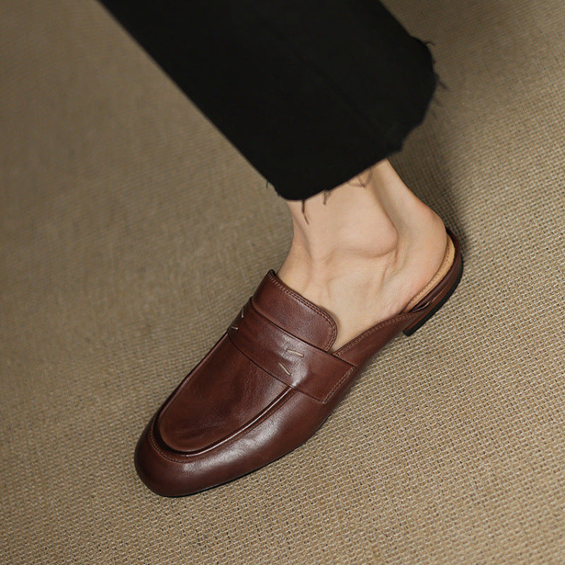 Serin | Mules in Pelle Genuina