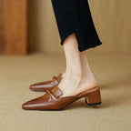 Erlen | Mules in Pelle Genuina