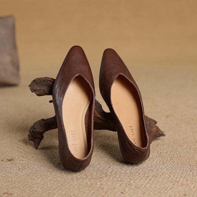 Valmir | Mules in Pelle Genuina