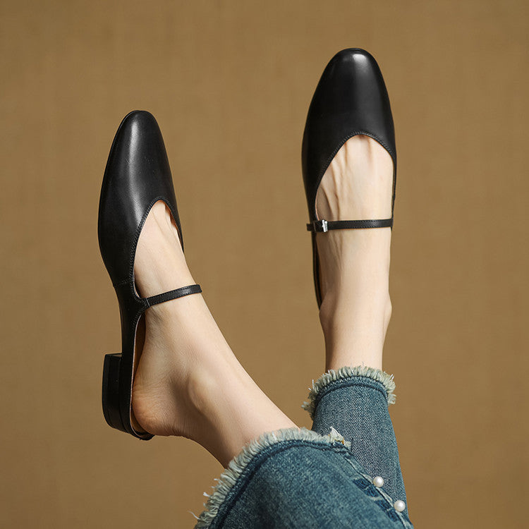 Marvyn | Mules in Pelle Genuina