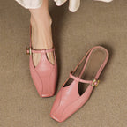 Keva | Mules in Pelle Genuina