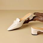 Erlen | Mules in Pelle Genuina
