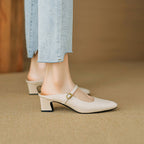 Vian | Mules in Pelle Genuina