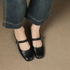 Novie | Mules Mary Jane in Pelle Genuina