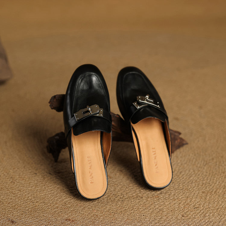 Carla | Mules in Pelle Genuina