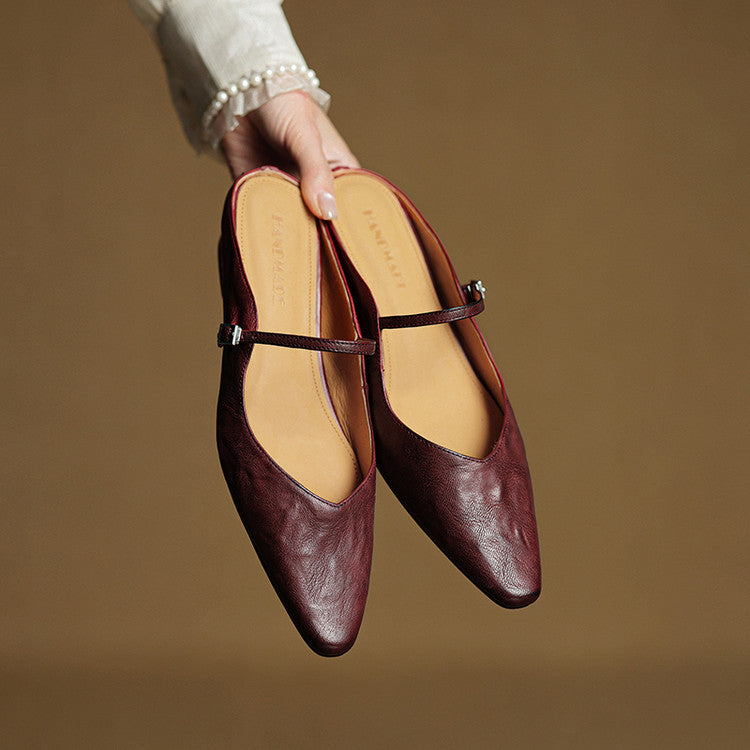 Orella | Mules in pelle genuina