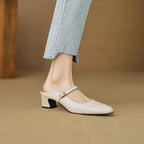 Vian | Mules in Pelle Genuina
