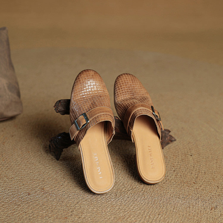 Emrie | Mules in Pelle Genuina