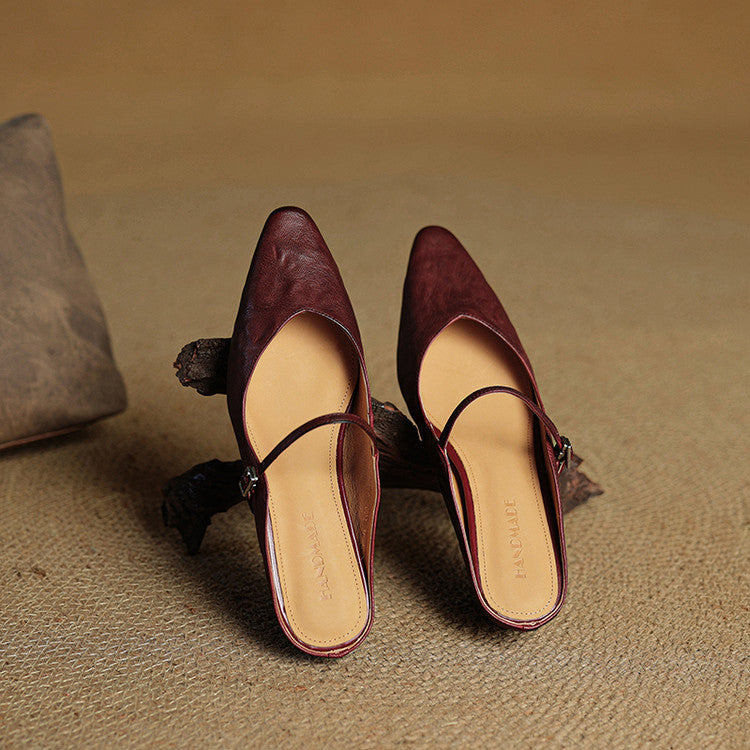 Orella | Mules in pelle genuina