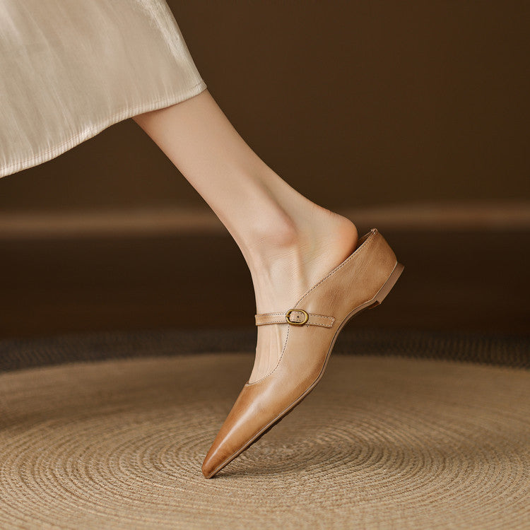 Neok | Mules in Pelle Genuina