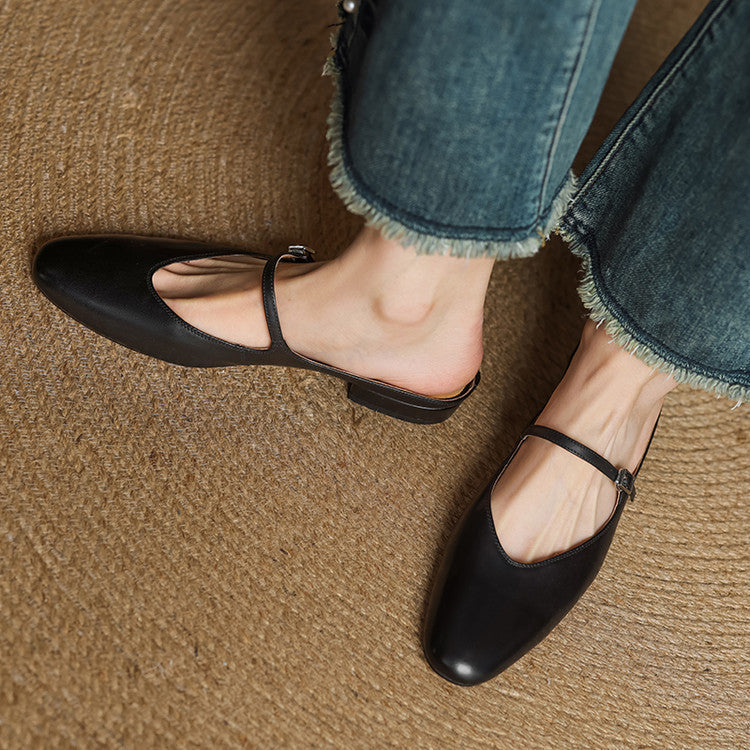 Marvyn | Mules in Pelle Genuina