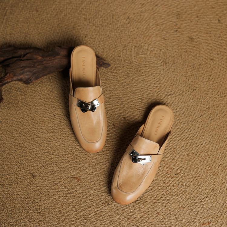 Carla | Mules in Pelle Genuina