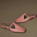 Keva | Mules in Pelle Genuina