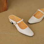 Vian | Mules in Pelle Genuina