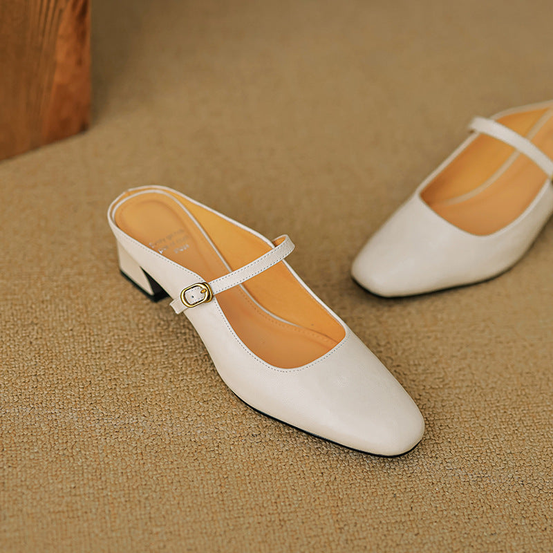 Vian | Mules in Pelle Genuina