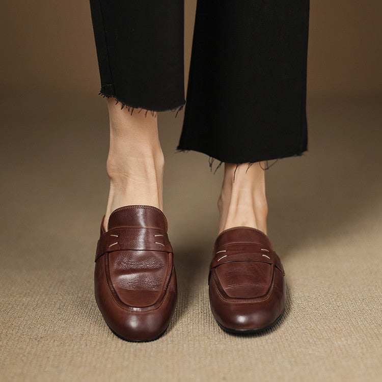Serin | Mules in Pelle Genuina