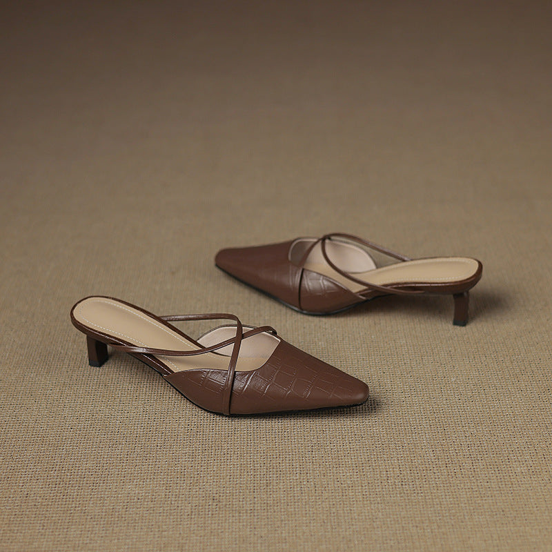 Mire | Mules in Pelle Genuina