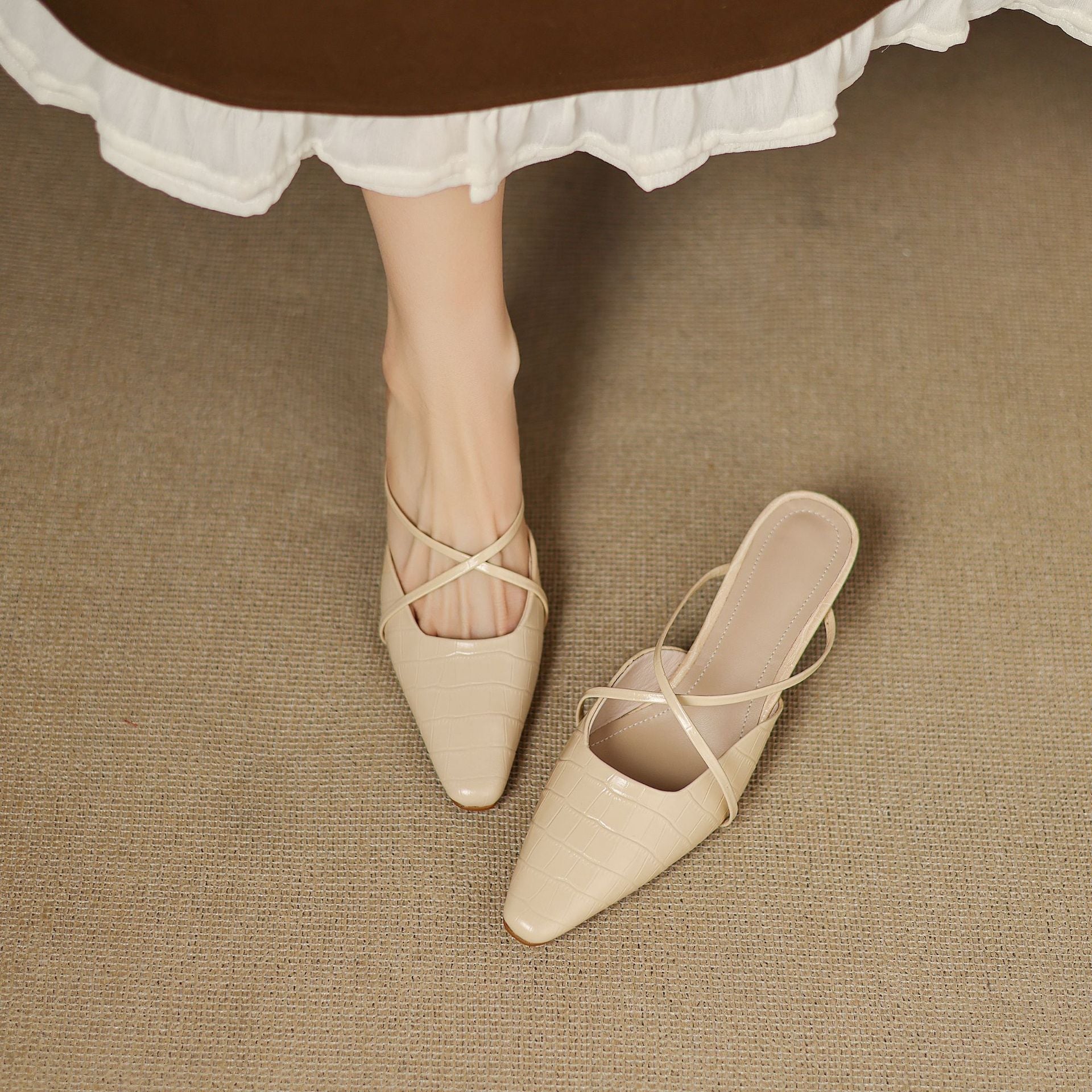 Mire | Mules in Pelle Genuina
