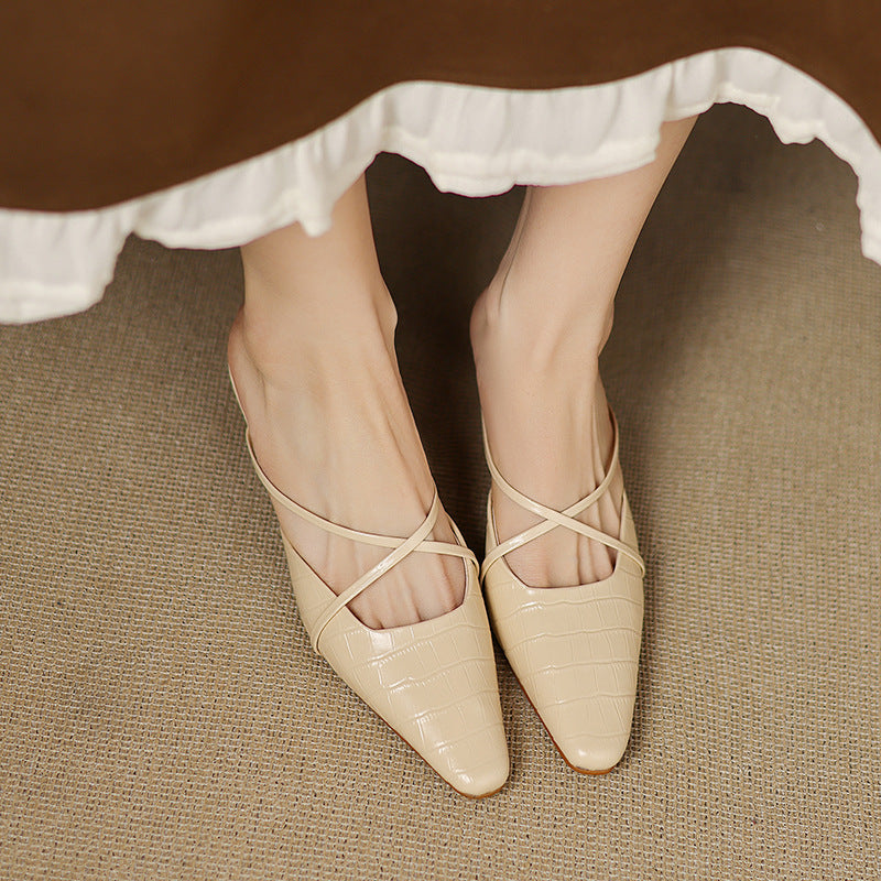 Mire | Mules in Pelle Genuina