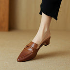Erlen | Mules in Pelle Genuina