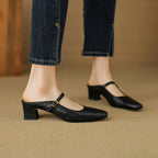 Vian | Mules in Pelle Genuina