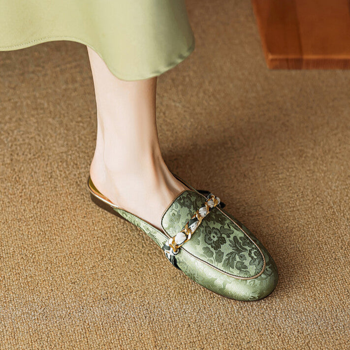 Lumor | Mules in Pelle Genuina