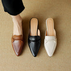 Erlen | Mules in Pelle Genuina